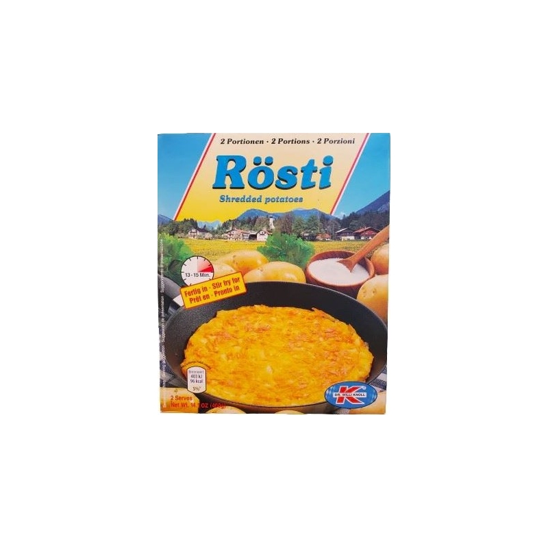 Rösti de Patatas Alemanas