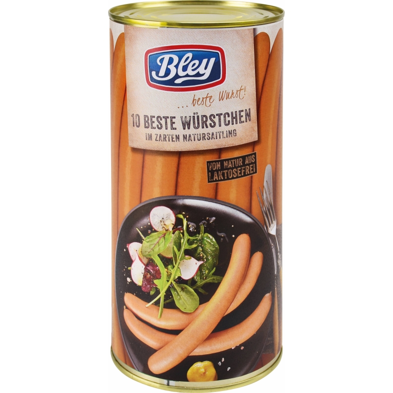 Salchichas Wiener Würstchen 5x68g – Bley Beste Würstchen