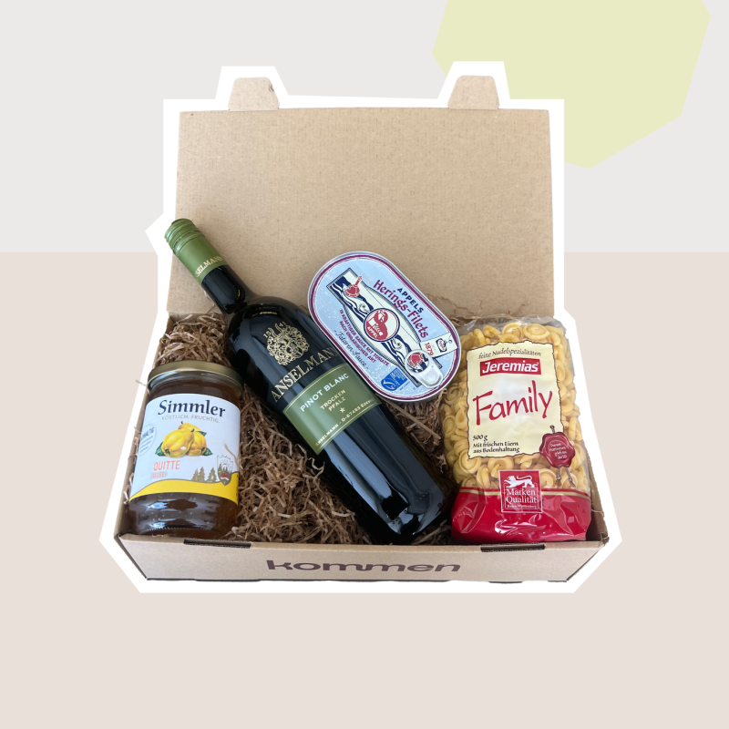 Cesta Noche de verano: productos alemanes
