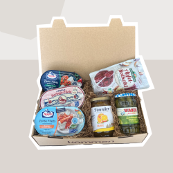 Cesta de conservas gourmet:...