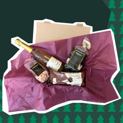 Cesta de Navidad con Dulces...