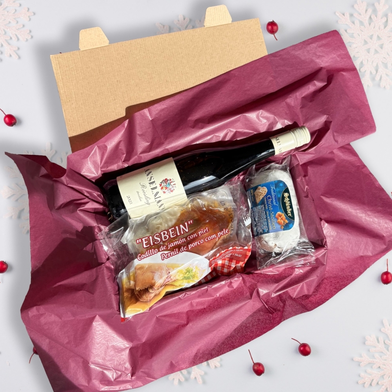 Cesta Exquisita Navidad: con producto 100% alemán