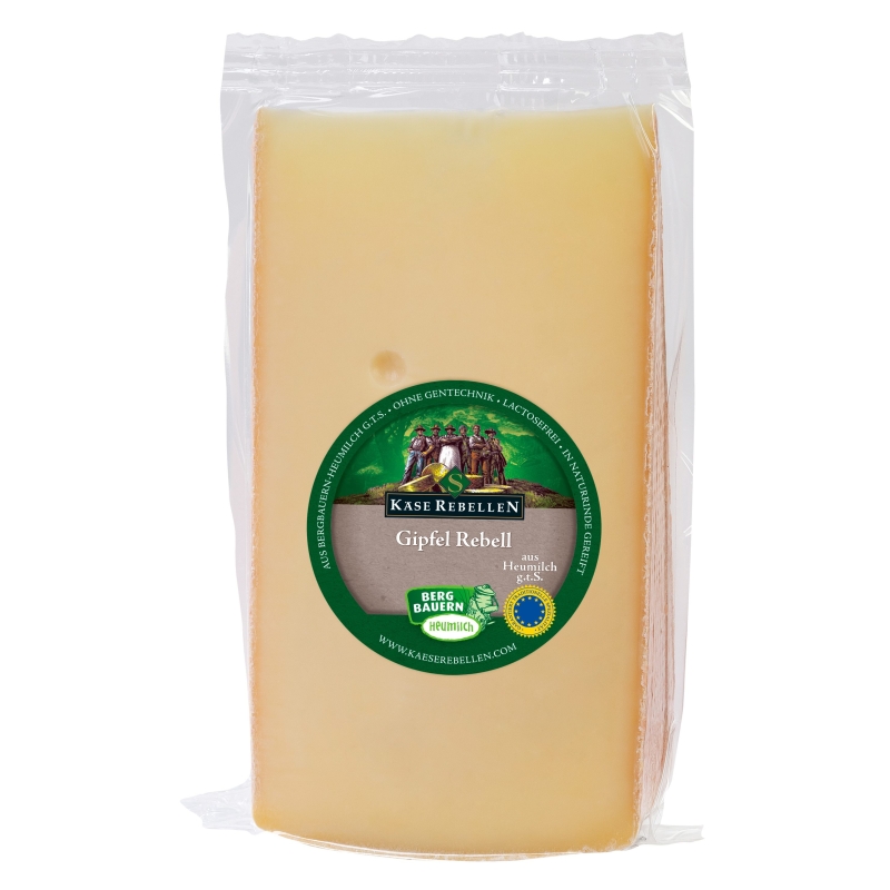 Queso Curado Aromático con Leche de Heno Gipfel Rebell