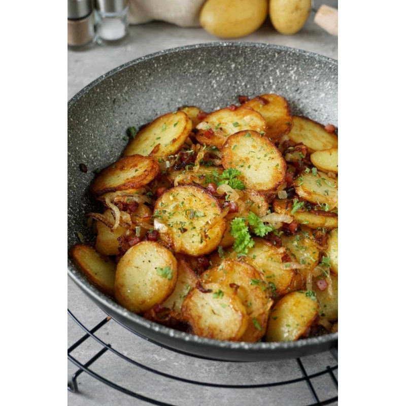Bratkartoffeln - Patatas a lo pobre, al estilo alemán