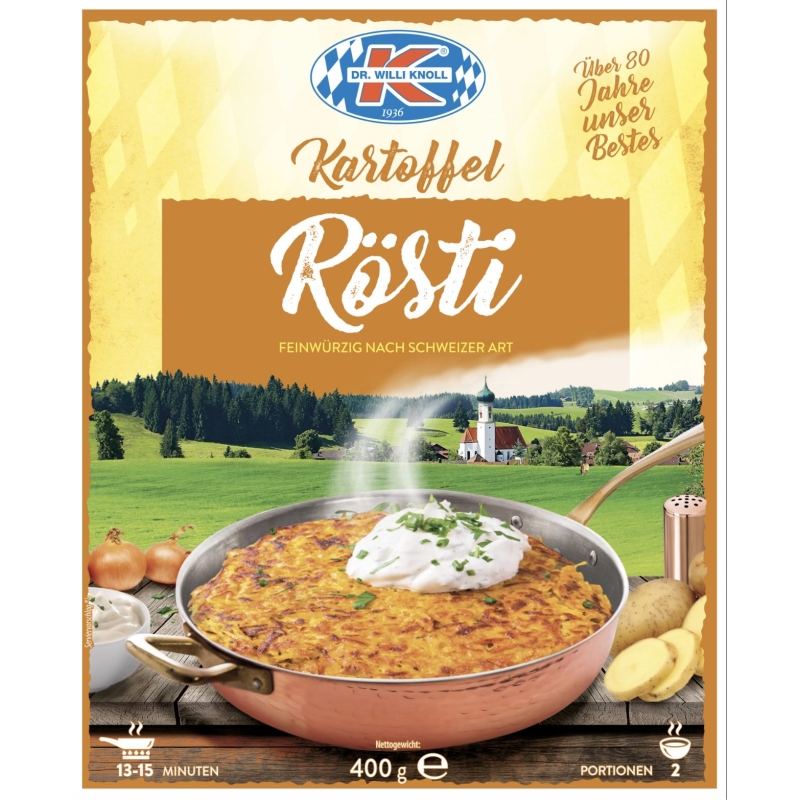 Rösti - Tortilla de Patatas Alemana