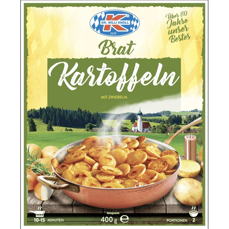 Bratkartoffeln - Patatas a lo pobre, al estilo alemán