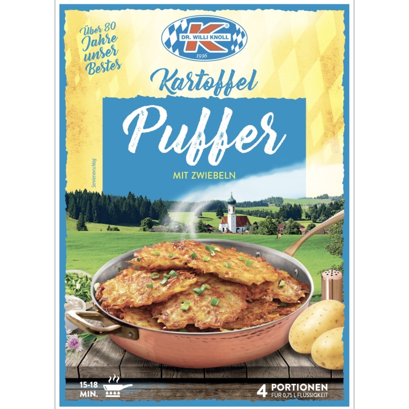 Kartoffelpuffer - Tortitas de patatas alemanas