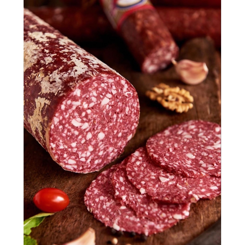 Salami Navideño Ahumado de Cerdo