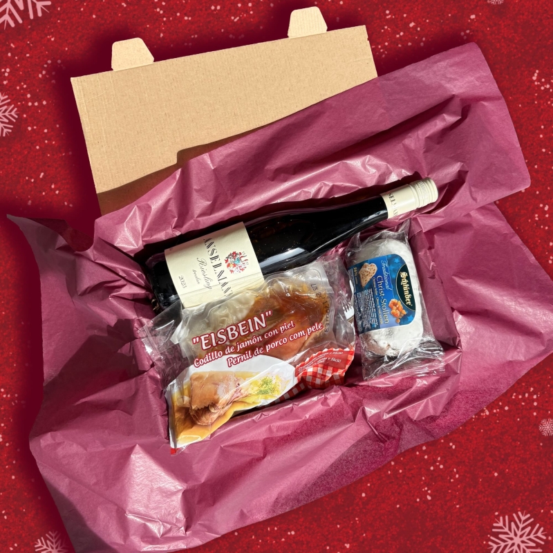 Cesta de Navidad económica - Productos 100% alemanes