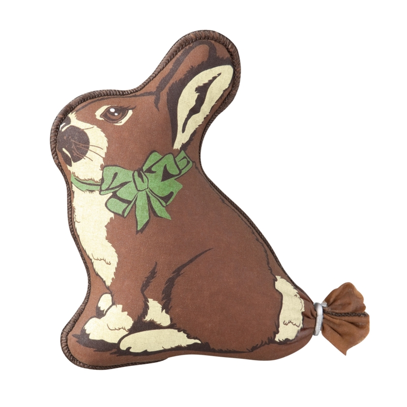 Salami alemán de Pascua en forma de conejo con lazo