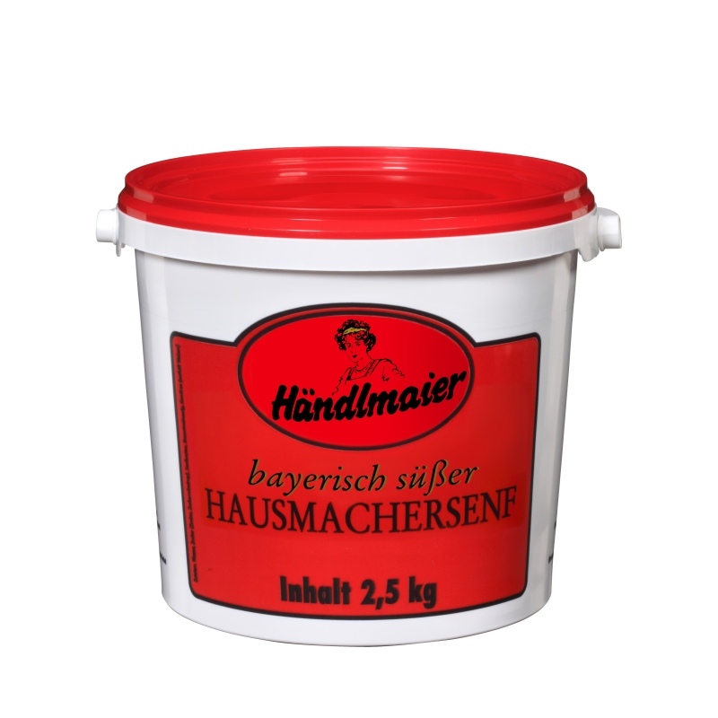 Mostaza Bávara Dulce Händlmaier 2,5 kg – Formato Especial Hostelería