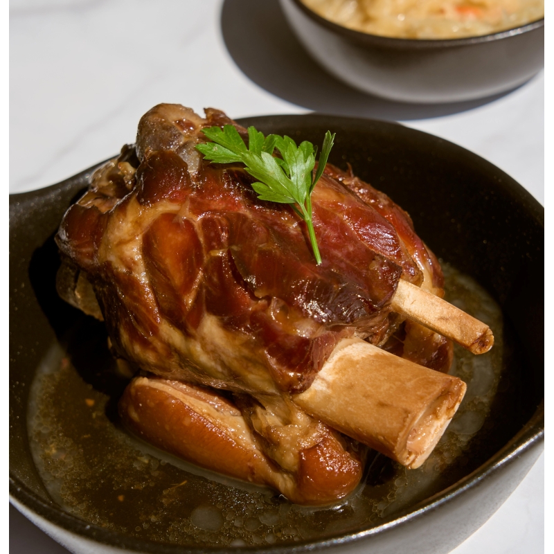 Lote Hostelería "Asados Gourmet Duroc": Codillo Bávaro y Costillar BBQ (2 Cajas Codillo + 1 Caja Costillas)
