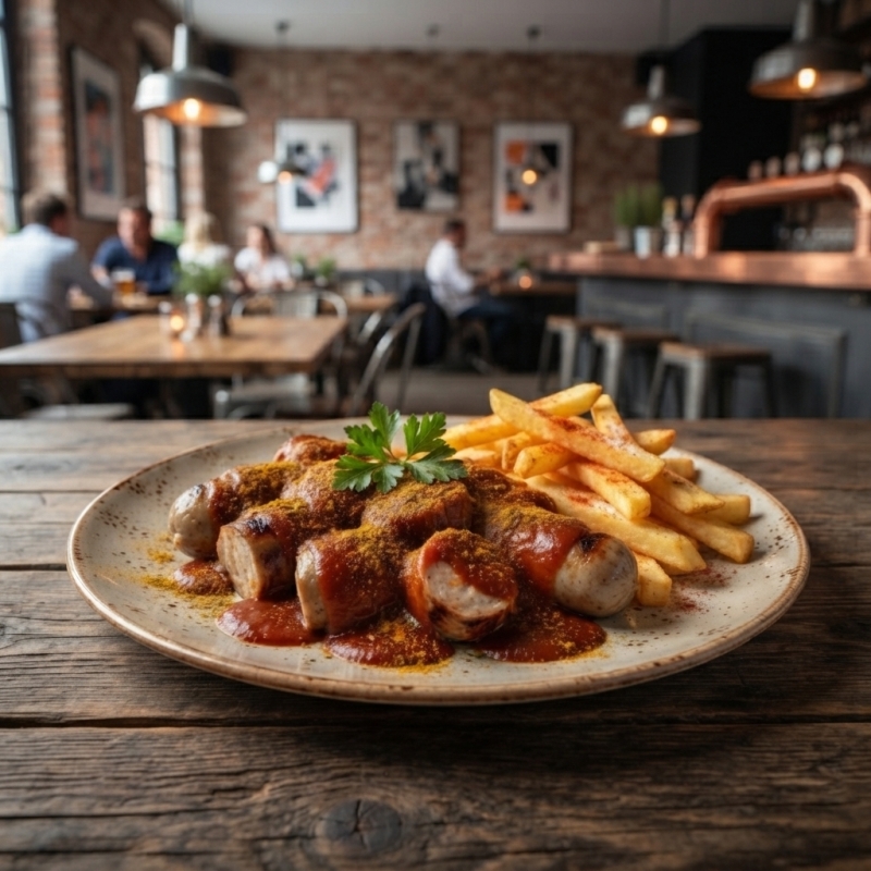Lote Hostelería "Especialidades Bávaras & Picantes": Currywurst, Bockwurst Chili y Chucrut Especiado