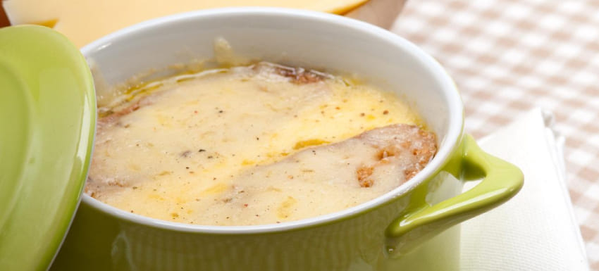 receta de sopa de cebolla estilo alemán