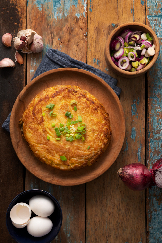 pastel de cebolla
